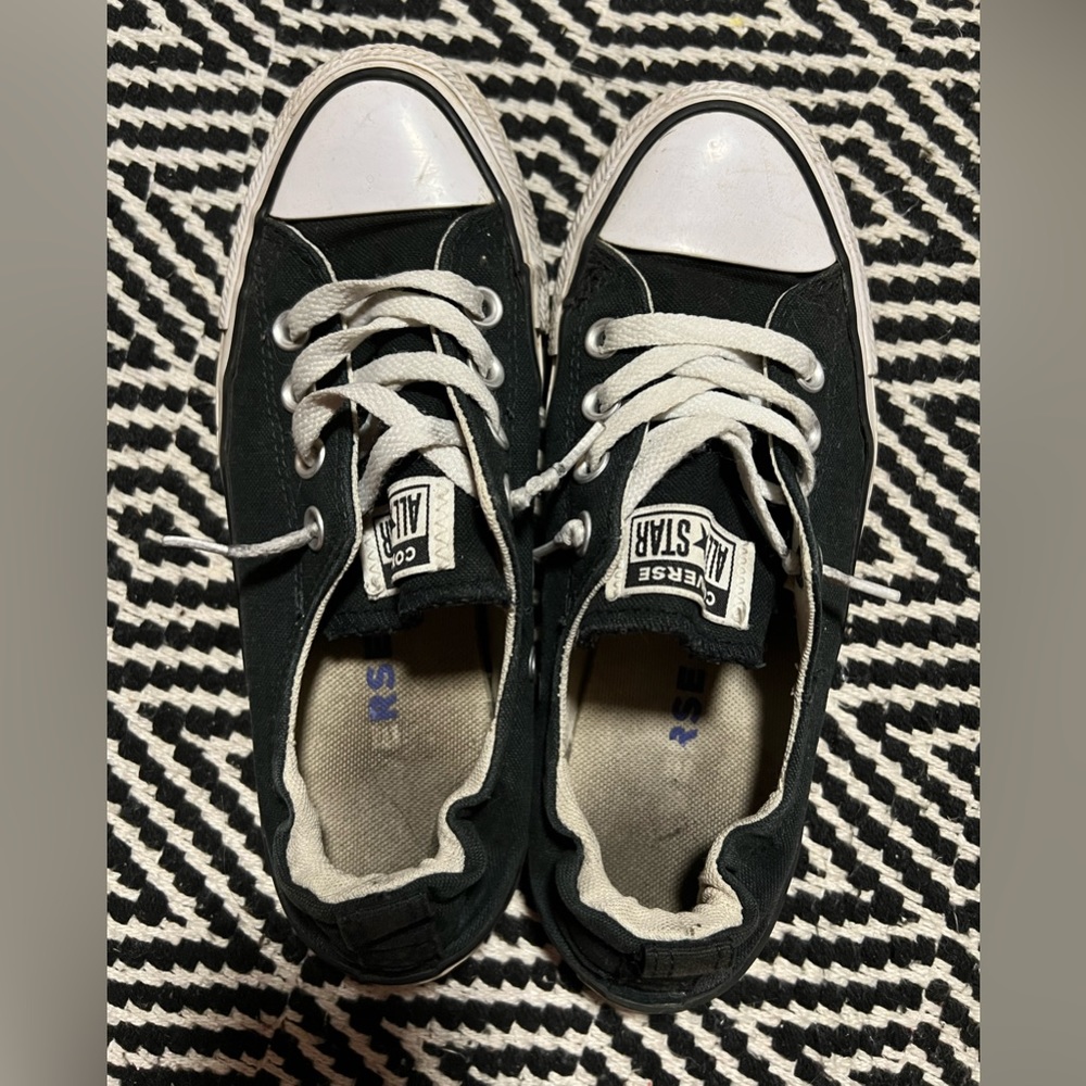Black converse